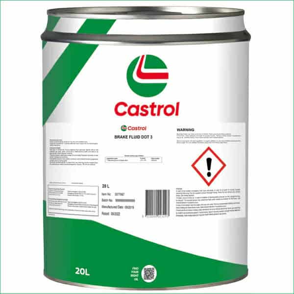 BRAKE FLUID DOT 3 20LT