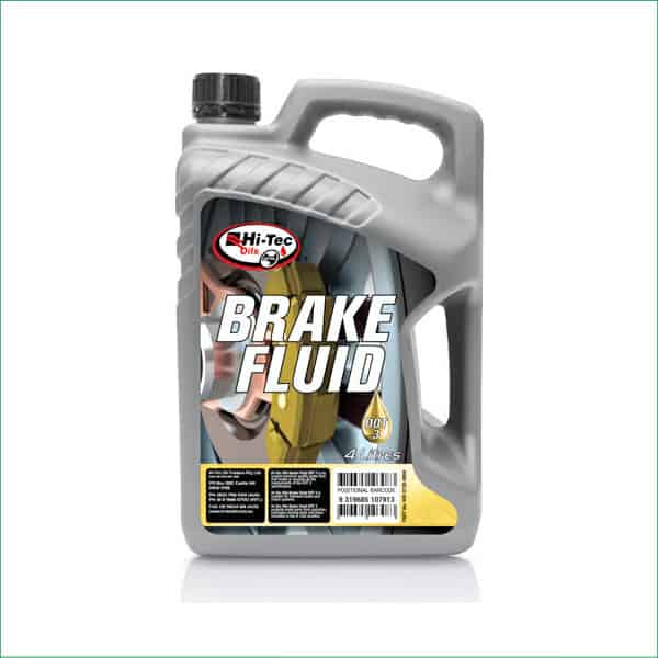 HI-TEC BRAKE FLUID DOT 3 - 4L